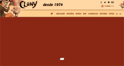 Desktop Screenshot of cluny.com.mx